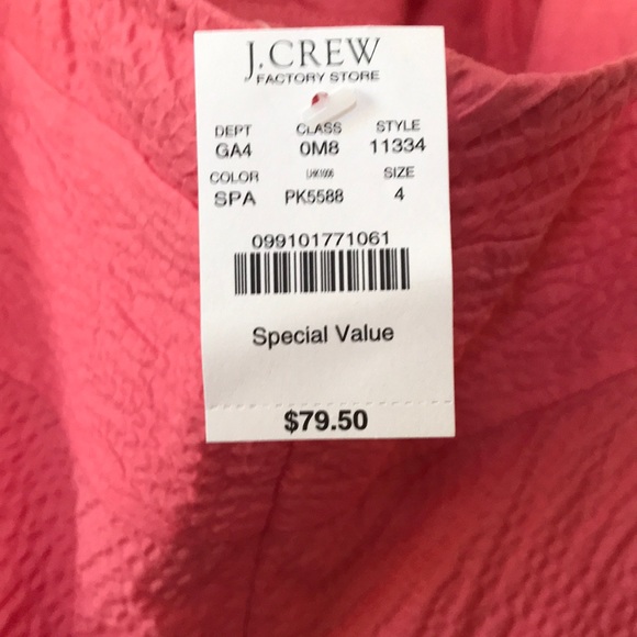 Jcrew NWT pink dress - Picture 3 of 7